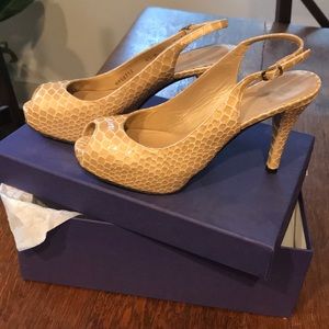 Stuart Weitzman slingback pumps